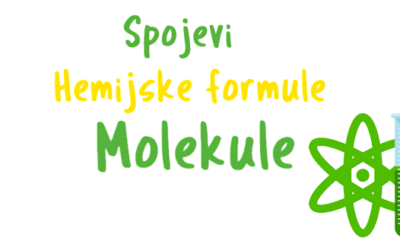 Spojevi, formule i molekule