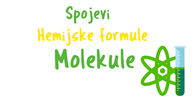 Spojevi, formule i molekule