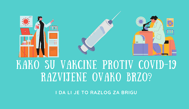 Kako su se vakcine protiv COVID-19 razvile ovako brzo i da li je to razlog za brigu