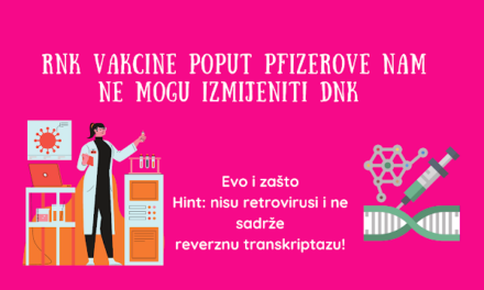 RNK vakcine ne mogu izmijeniti našu DNK