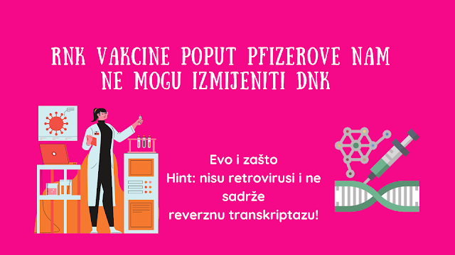 RNK vakcine ne mogu izmijeniti našu DNK
