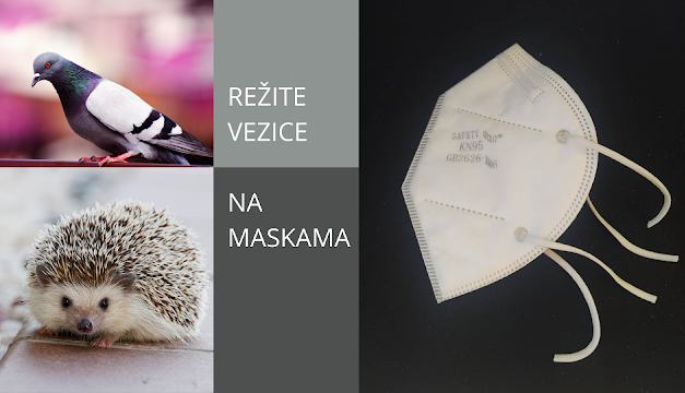 Maske predstavljaju opasnost po živi svijet oko nas. Evo kako ćete umanjiti tu opasnost