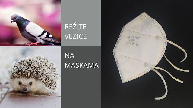 Maske predstavljaju opasnost po živi svijet oko nas. Evo kako ćete umanjiti tu opasnost