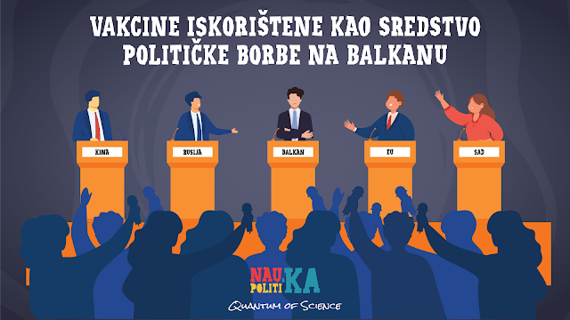 Vakcine iskorištene kao sredstvo političke borbe na Balkanu