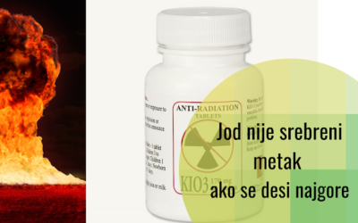 Šta tablete ioda mogu, a šta ne mogu u slučaju pojave radijacije i nuklearnih katastrofa