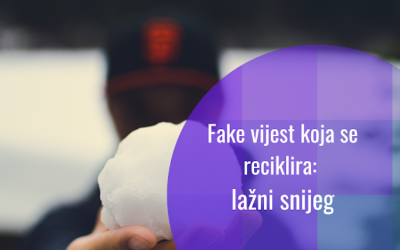 ,,Plastični led” i sublimacija – da li postoji snijeg koji čadi i ne topi se?