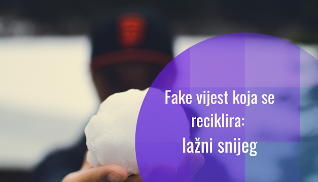 ,,Plastični led” i sublimacija – da li postoji snijeg koji čadi i ne topi se?