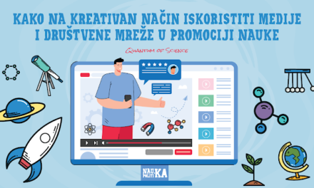 Promocija nauke/znanosti: kako na kreativan način iskoristiti medije i društvene mreže