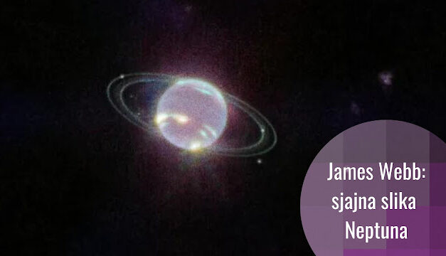 James Webb nam je darovao sliku Neptunovih prstena u novom svjetlu
