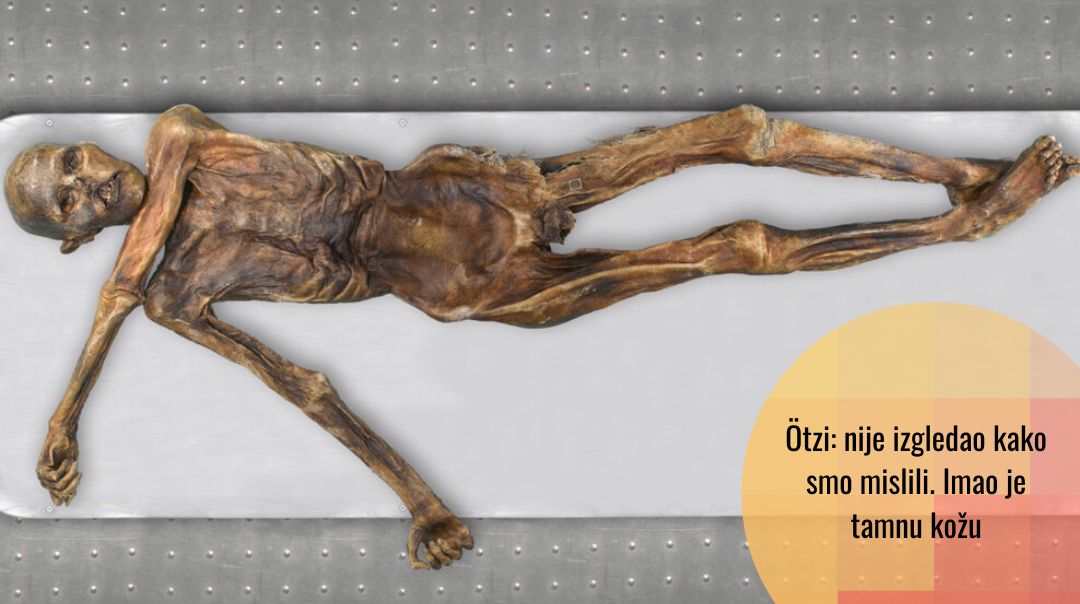 Ötzi: nove analize pokazuju da je ‘ledeni čovjek’ imao tamnu kožu i da je ćelavio