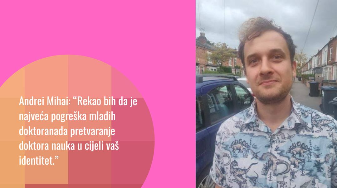 Andrei Mihai, naučni novinar, o iskustvu doktorskog studija u Ujedinjenom Kraljevstvu