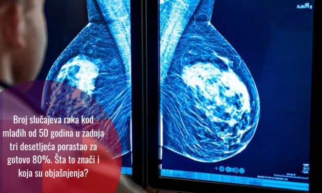 Odjeknulo je da je skočio broj mlađih od 50 oboljelih od raka. To stvara krivu sliku