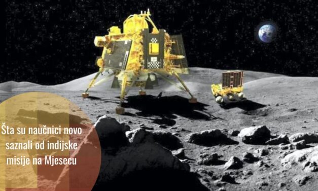Šta je doznao indijski Chandrayaan-3 na Mjesecu