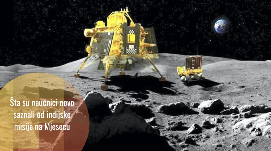Šta je doznao indijski Chandrayaan-3 na Mjesecu