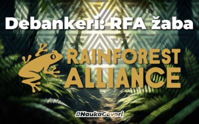 Debankeri: Rainforest Alliance RFA žaba