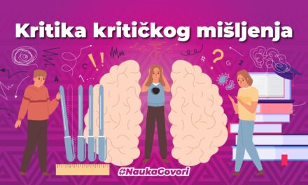 Kritika kritičkog mišljenja: dosadni ste više s njim!