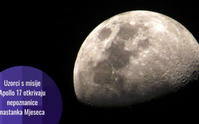 Mjesec je 40 miliona godina stariji nego što se mislilo, sugeriše analiza kristala prikupljenog u misiji Apollo 17, a na Zemlji postoje ostaci vanzemaljskog materijala