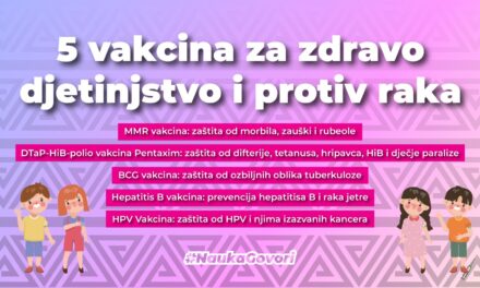 Pet vakcina (cjepiva) za zdravo djetinjstvo i protiv raka