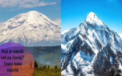 Šta ako Mount Everest nije najviši vrh na Zemlji?
