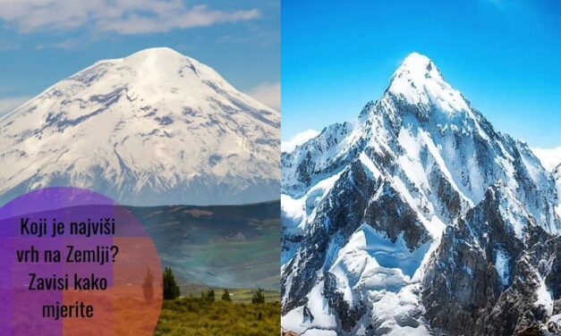 Šta ako Mount Everest nije najviši vrh na Zemlji?