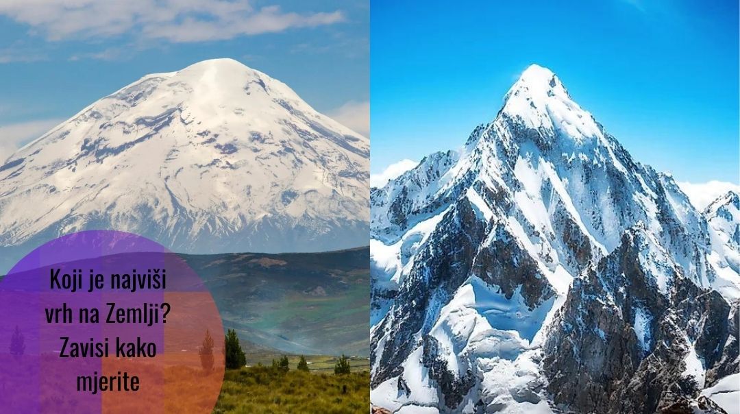 Šta ako Mount Everest nije najviši vrh na Zemlji?