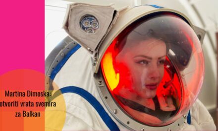 Martina Dimoska: prva analogna astronautkinja sa Balkana