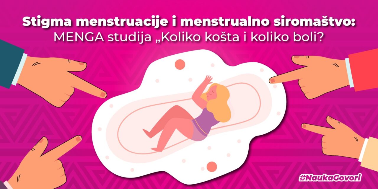 Stigma menstruacije i menstrualno siromaštvo: MENGA studija „Koliko košta i koliko boli?“