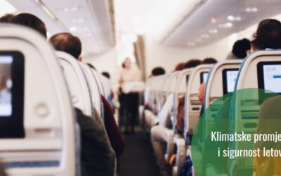 Avionske turbulencije postaju češće usljed klimatskih promjena