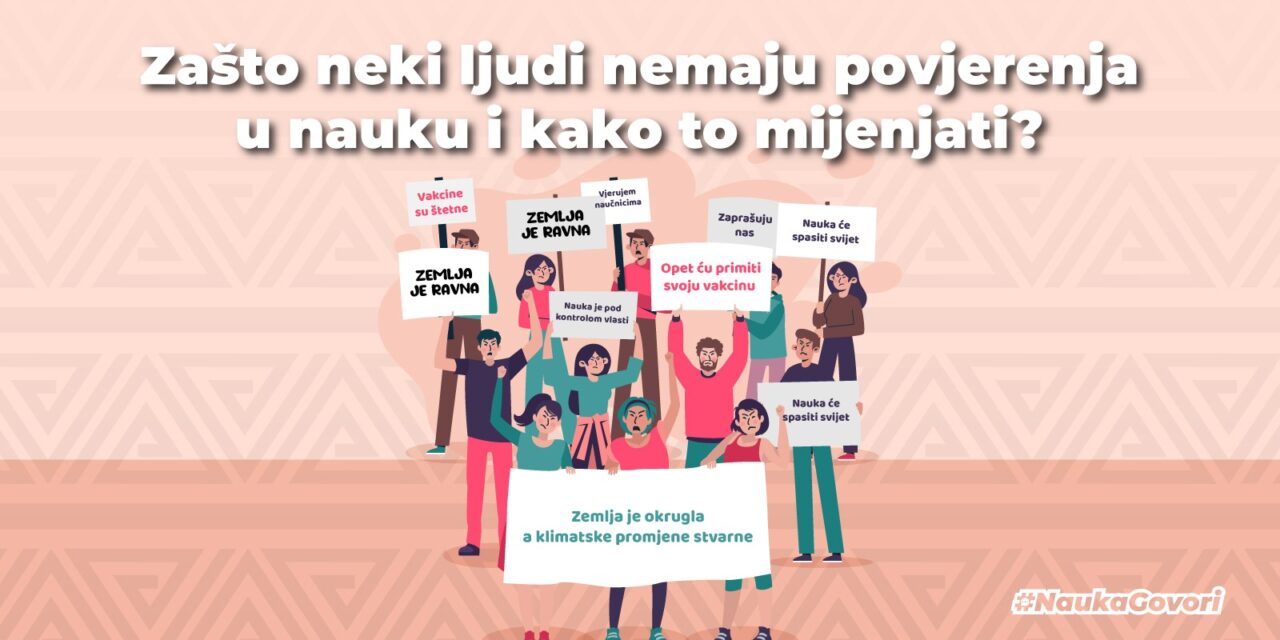 Zašto neki ljudi nemaju povjerenje u nauku i kako to mijenjati?