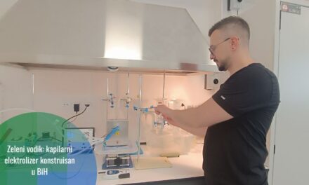 Dr Dalibor Karačić: konstrukcija kapilarnog elektrolizera za dobijanje zelenog vodika