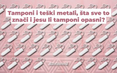 Debankeri: Tamponi i teški metali, šta sve to znači i jesu li tamponi opasni?