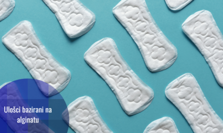Menstrualni ulošci bazirani na alginatu, supstanci koju sadrže alge