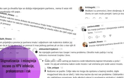 Mizoginija i stigmatizacija pacijentica koje imaju prekanceroze ili rak grlića materice