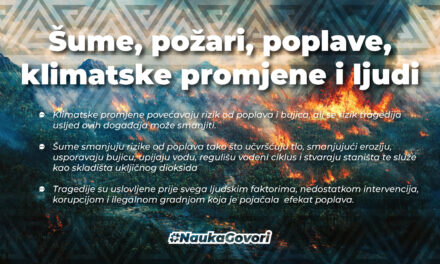 Šume i pravično društvo kao presudni faktori smanjenja rizika od poplava i bujica