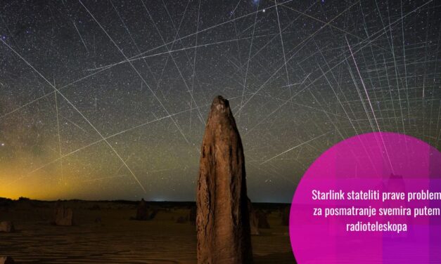 Starlink sateliti ugrožavaju budućnost radio astronomije