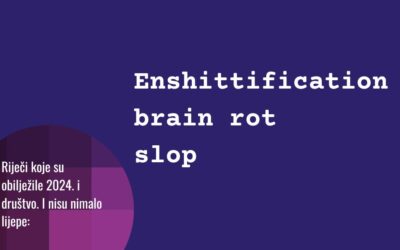 Enshittification (enšitifikacija), brain rot i slop: riječi 2024. godine