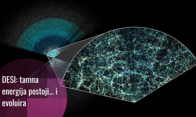 DESI: čini se da tamna energija evoluira