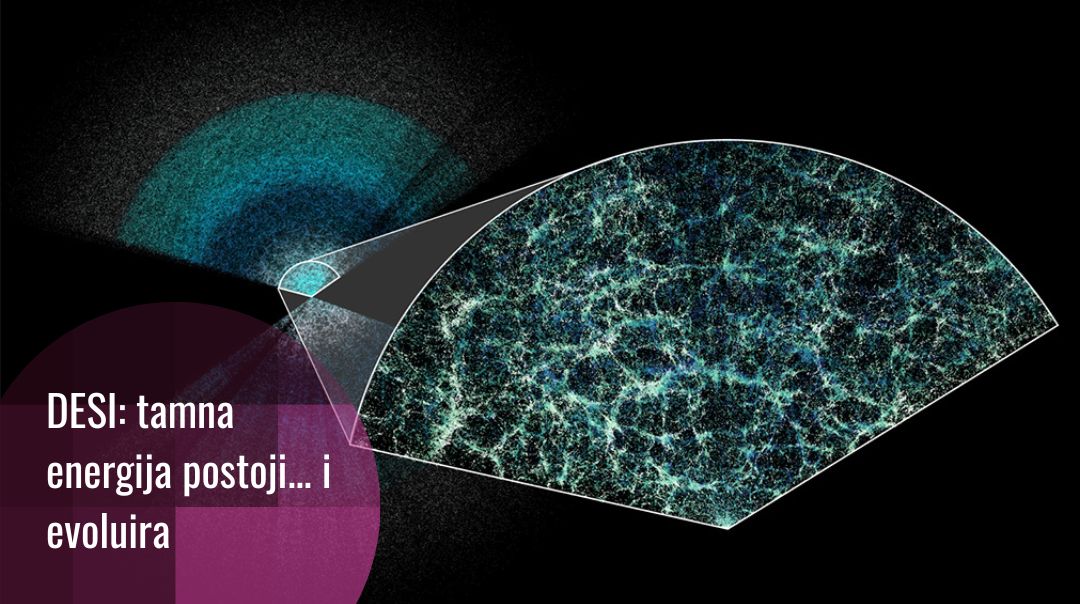 DESI: čini se da tamna energija evoluira