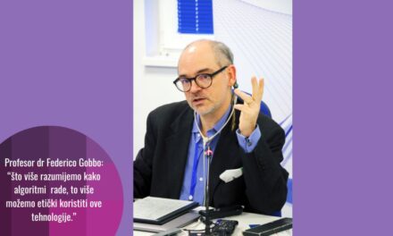 Profesor Federico Gobbo o umjetnoj inteligenciji i njenim izazovima: „Knjige su čin otpora”