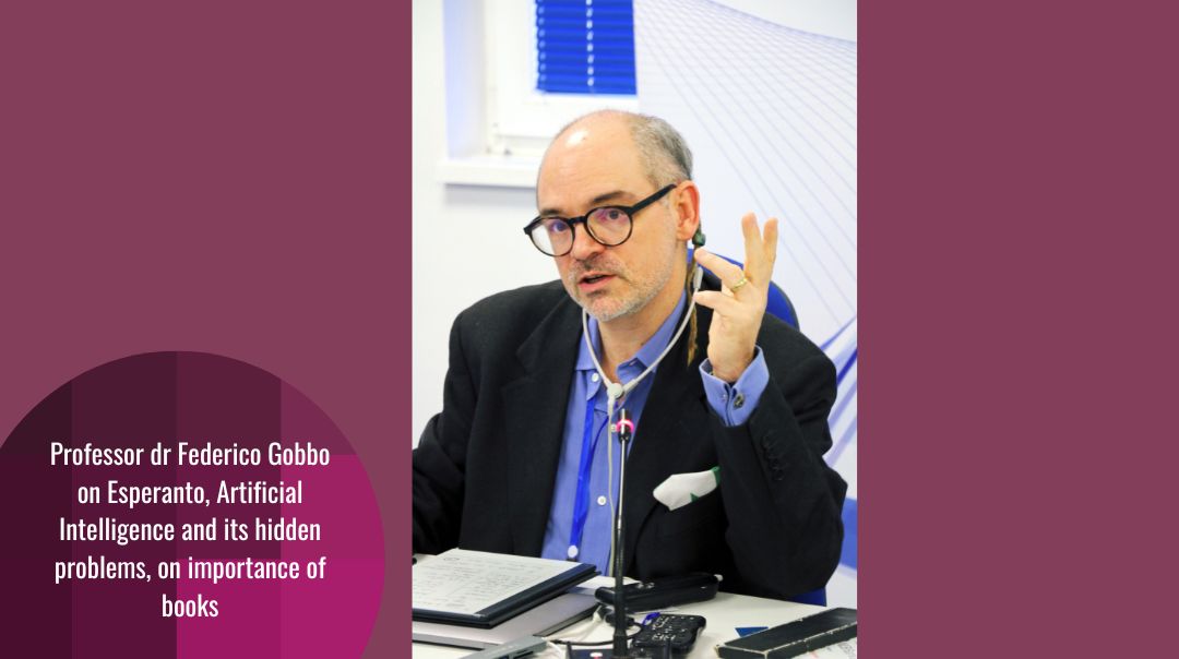 Professor Federico Gobbo on artificial intelligence and its challenges: “Books are an act of resistance”