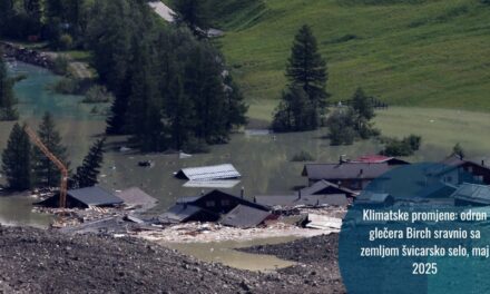 Klimatske promjene i kolaps glečera: u Švajcarskoj doslovno nestaje tlo pod nogama, a jedno selo je zbrisano s lica zemlje