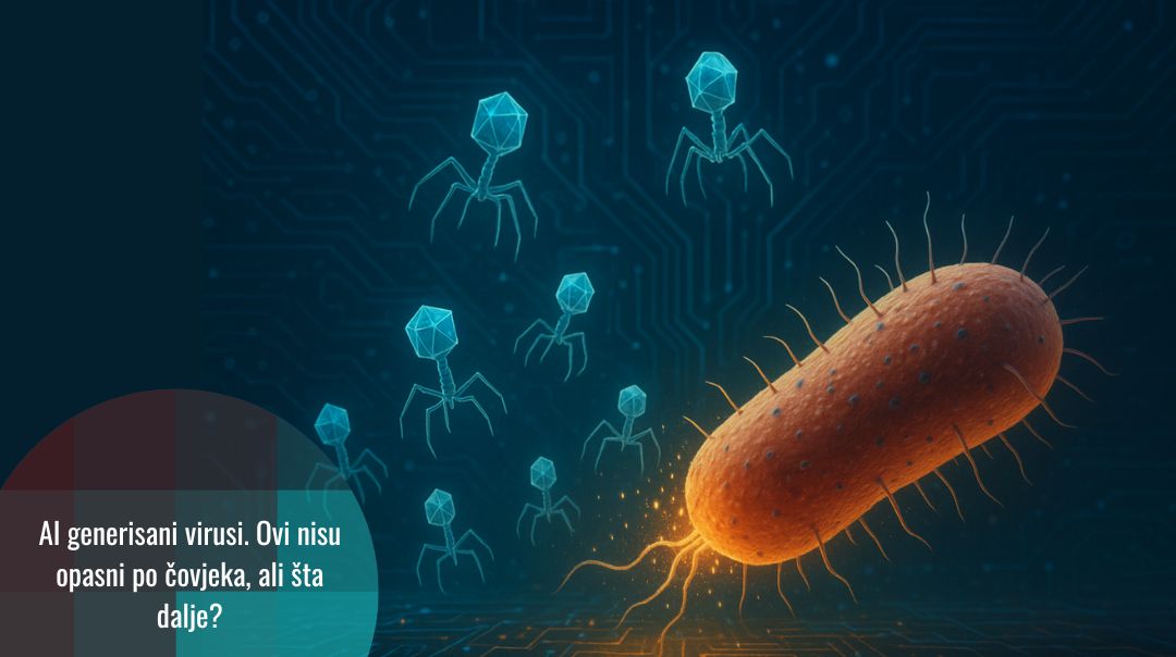 AI stvorila prve viruse: spas od superbakterija ili prijetnja biosigurnosti?