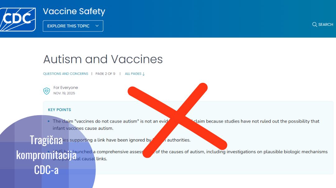 CDC je kompromitovan i kapitulirao usljed pseudonaučnog politikanstva