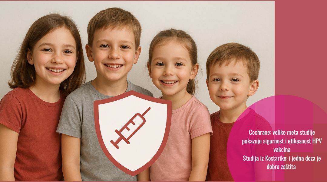 Velike studije otkrivaju prednosti i sigurnost vakcina protiv HPV-a