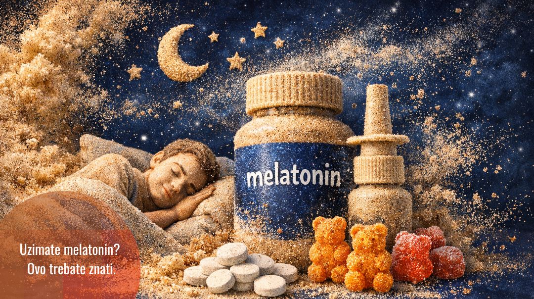 Suplementi melatonina: djelovanje i opasnosti dugoročnog uzimanja po srce