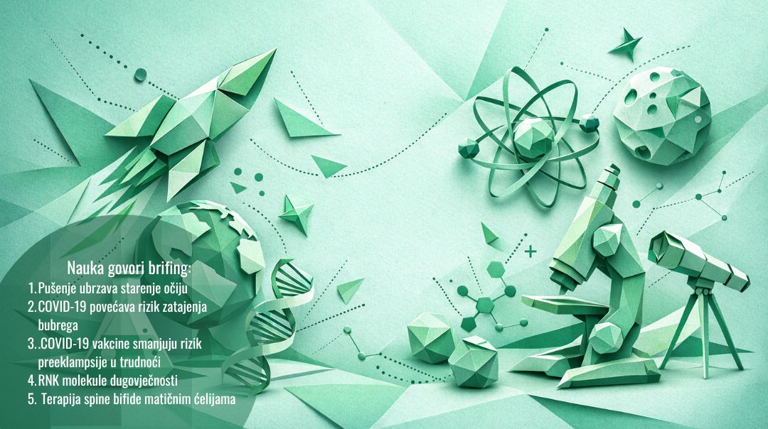Brifing: pet stvari iz nauke – od pušenja preko kovid vakcina do terapija matičnim stanicama