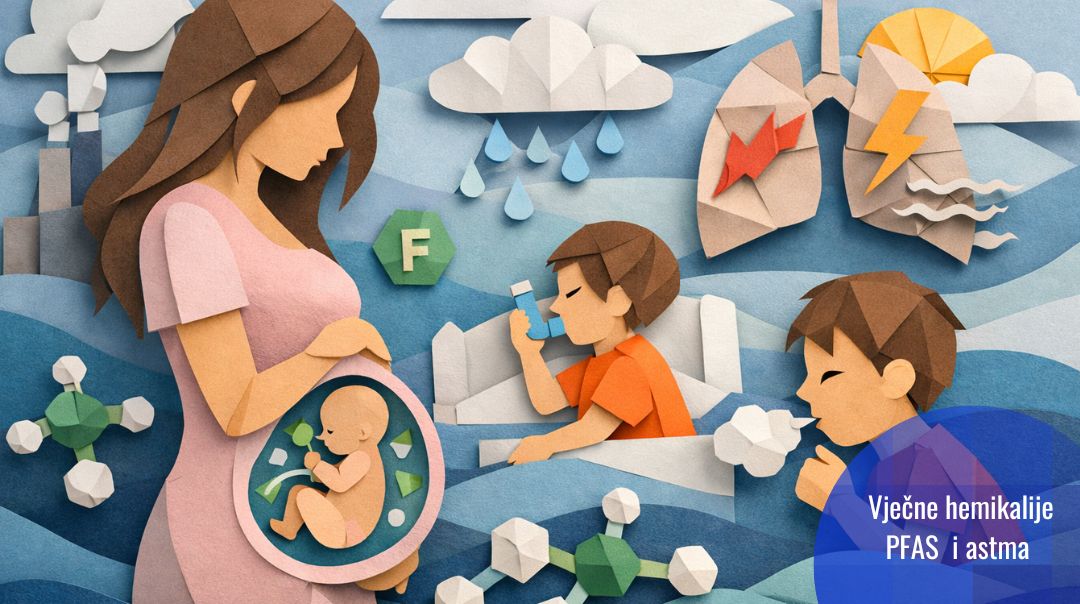 Prenatalna izloženost PFAS hemikalijama povećava rizik od astme kod djece