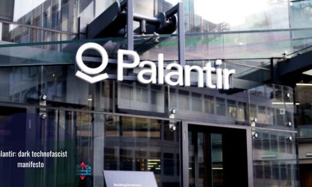 Palantir's Manifesto of Darkness – Technological Republic: How to interpret it and what it says between the lines