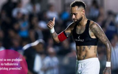 Zašto fudbaleri nose crne prsluke koji izgledaju poput ženskih sportskih grudnjaka?
