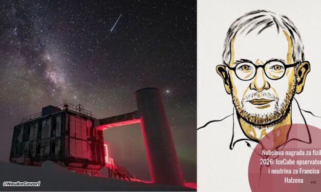 Nobelovu nagradu za fiziku 2026. dobija Francis Halzen za hvatanje neutrina iz dubina svemira